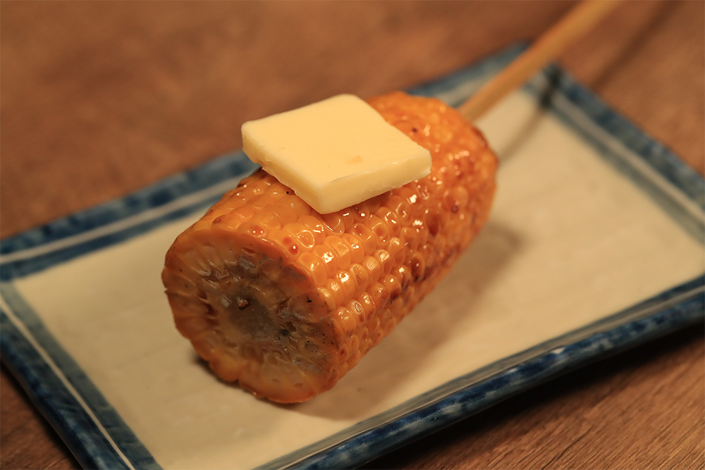 とうもろこし（醤油バター）