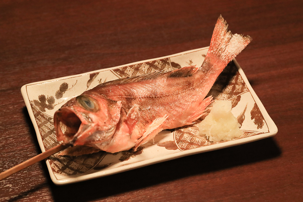 季節限定　秋田県男鹿産　鯛の味噌漬け焼き